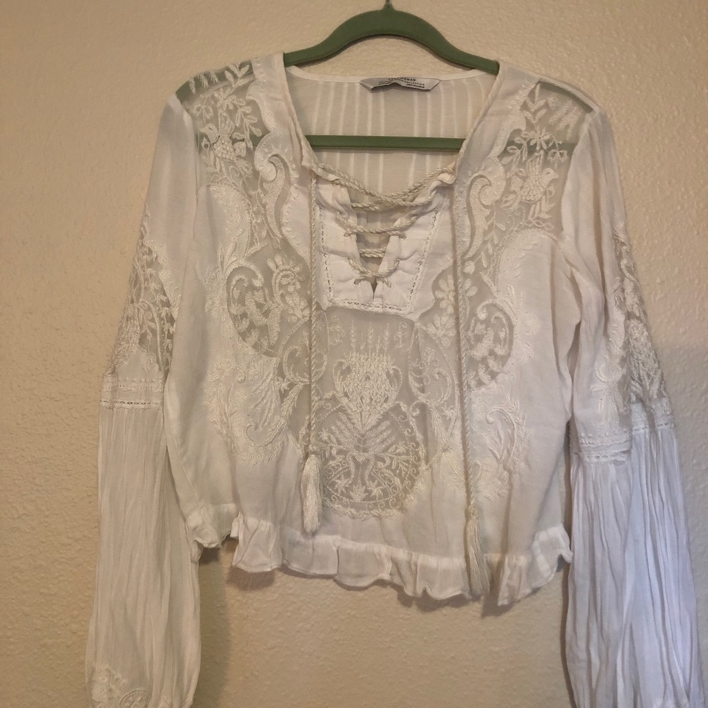 Zara lace long sleeve